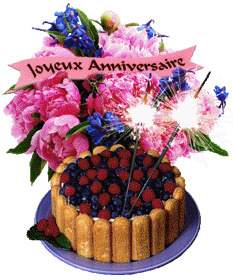 Gifs bon anniversaire
